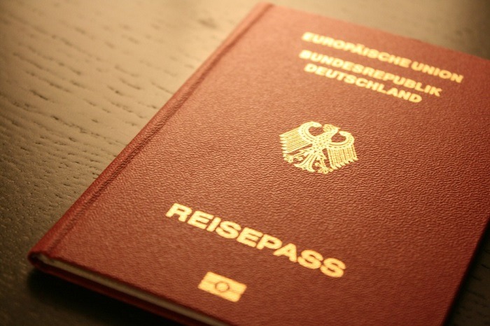 pasoš nemačka